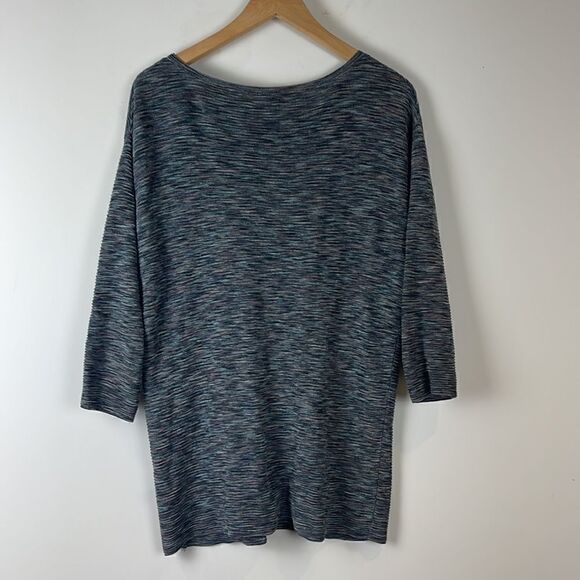 Aritzia Wilfred Blanchard Linen Blend Sweater Grey/Blue blend - Picture 6 of 10